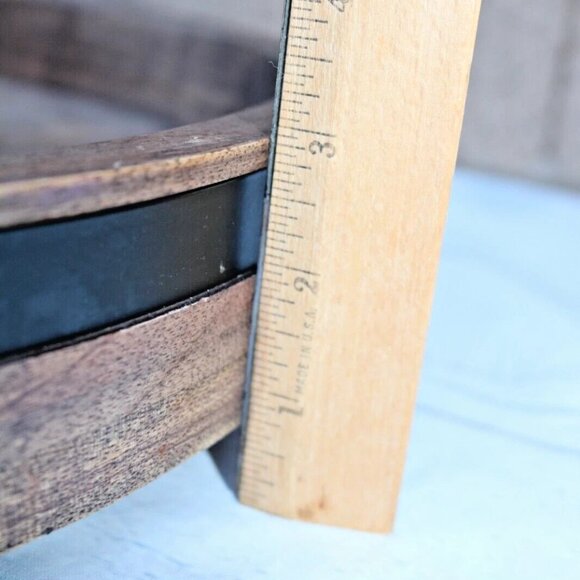 Mikasa Round Lazy Susan Serving Tray, 18-Inch, Mango Wood - Picture 8 of 16